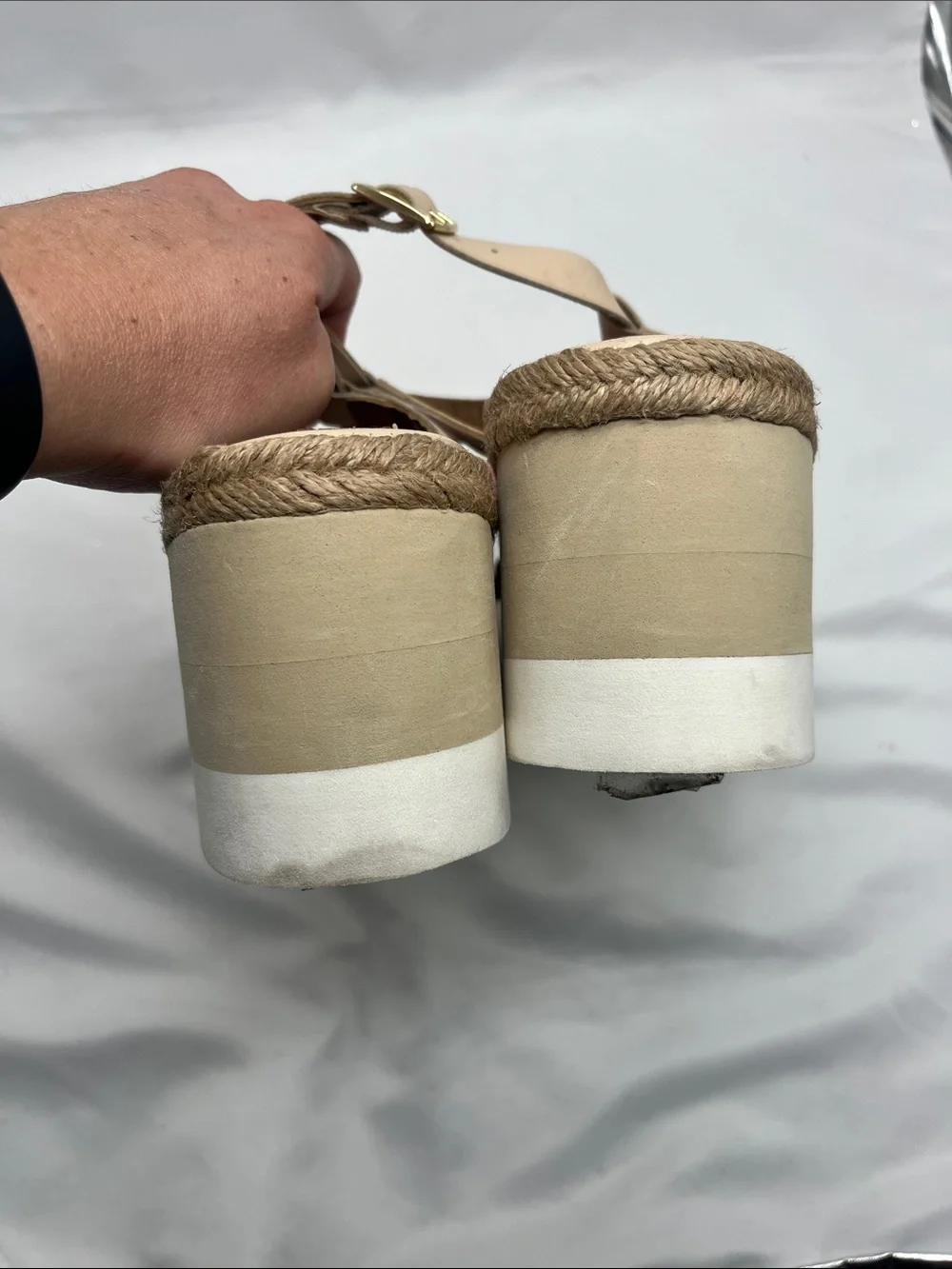 Free People Morning in Mykonos Espadrille Pink Platform Sandals